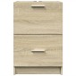 vidaXL Ντουλάπι Νιπτήρα Sonoma Δρυς 40x37x59 εκ. Επεξεργασμένο Ξύλο