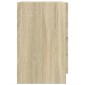 vidaXL Ντουλάπι Νιπτήρα Sonoma Δρυς 40x37x59 εκ. Επεξεργασμένο Ξύλο