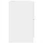 vidaXL Ντουλάπι Νιπτήρα Λευκό 59x37x59 εκ. Επεξεργασμένο Ξύλο
