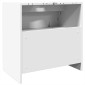 vidaXL Ντουλάπι Νιπτήρα Λευκό 59x37x59 εκ. Επεξεργασμένο Ξύλο