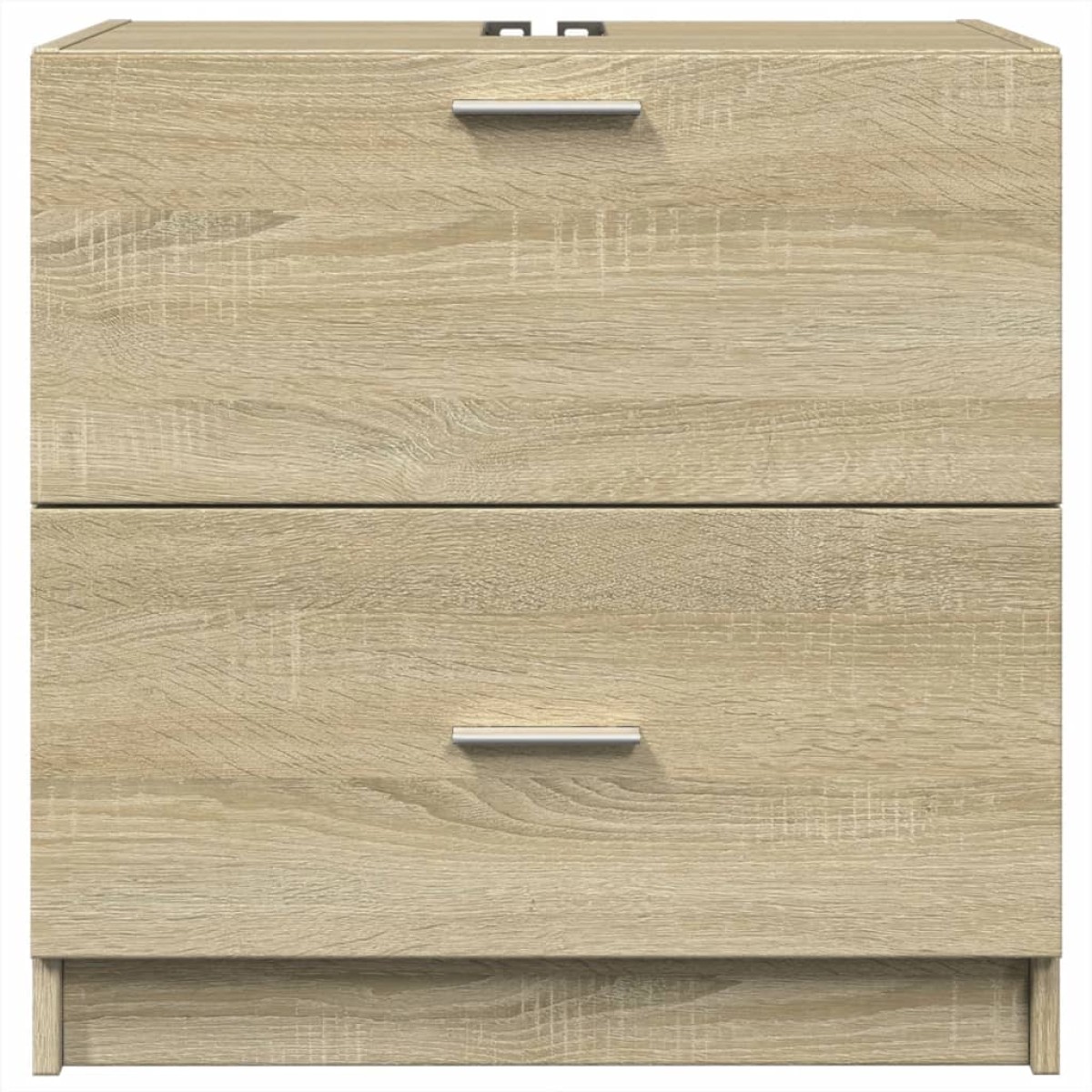vidaXL Ντουλάπι Νιπτήρα Sonoma Δρυς 59x37x59 εκ. Επεξεργασμένο Ξύλο