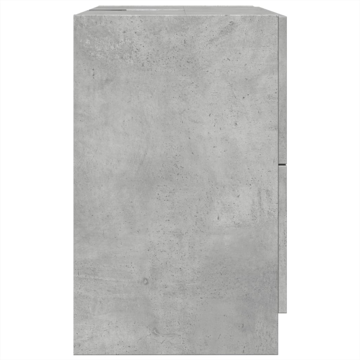 vidaXL Ντουλάπι Νιπτήρα Γκρι του Σκυροδέματος 59x37x59 εκ. Επεξ. Ξύλο