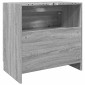 vidaXL Ντουλάπι Νιπτήρα Grey Sonoma 59x37x59 εκ. Επεξεργασμένο Ξύλο