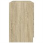 vidaXL Ντουλάπι Νιπτήρα Sonoma Δρυς 78x37x59 εκ. Επεξεργασμένο Ξύλο