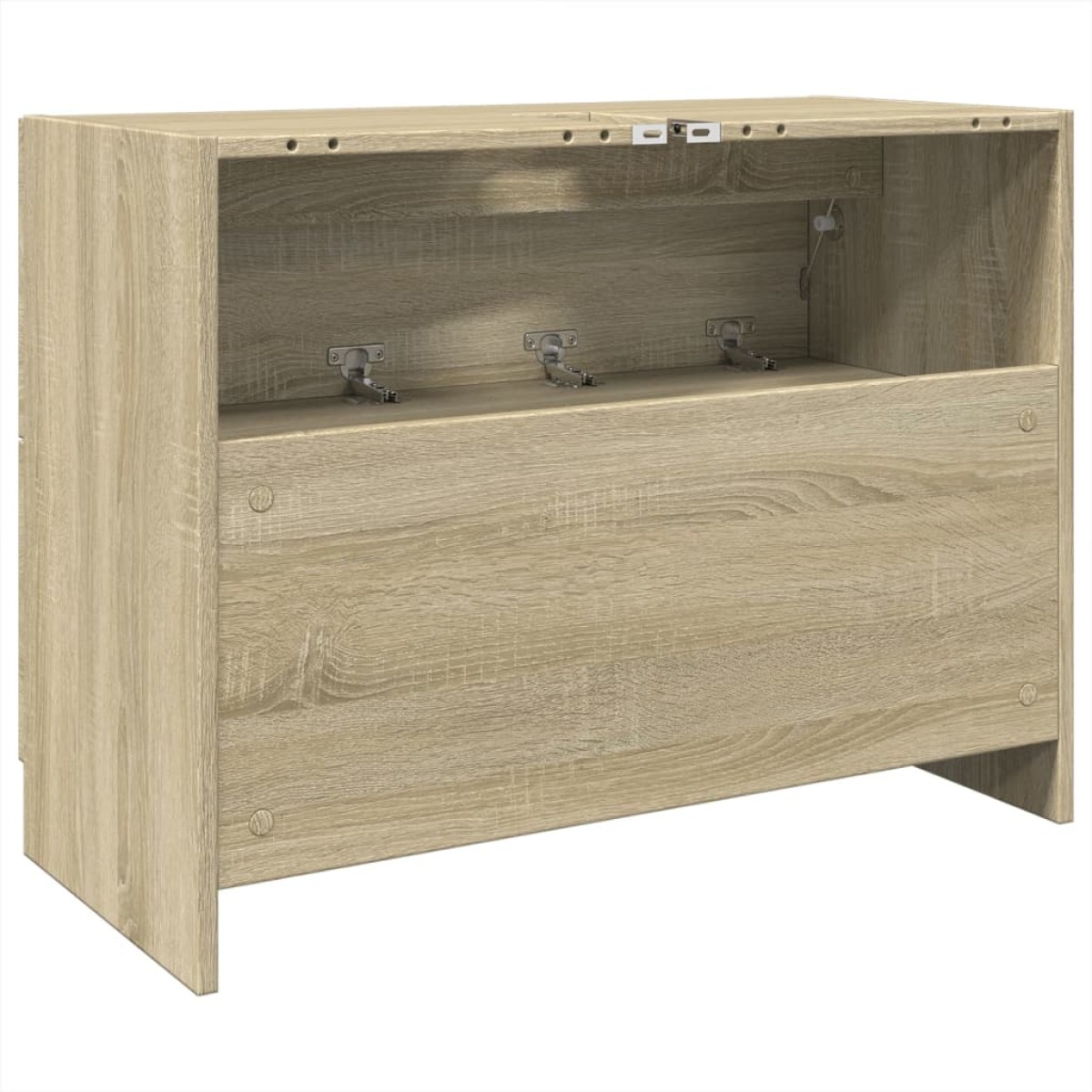 vidaXL Ντουλάπι Νιπτήρα Sonoma Δρυς 78x37x59 εκ. Επεξεργασμένο Ξύλο