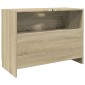 vidaXL Ντουλάπι Νιπτήρα Sonoma Δρυς 78x37x59 εκ. Επεξεργασμένο Ξύλο