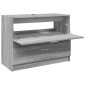 vidaXL Ντουλάπι Νιπτήρα Grey Sonoma 78x37x59 εκ. Επεξεργασμένο Ξύλο