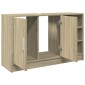 vidaXL Ντουλάπι Νιπτήρα Sonoma Δρυς 90x29x55εκ. από Επεξεργασμένο Ξύλο