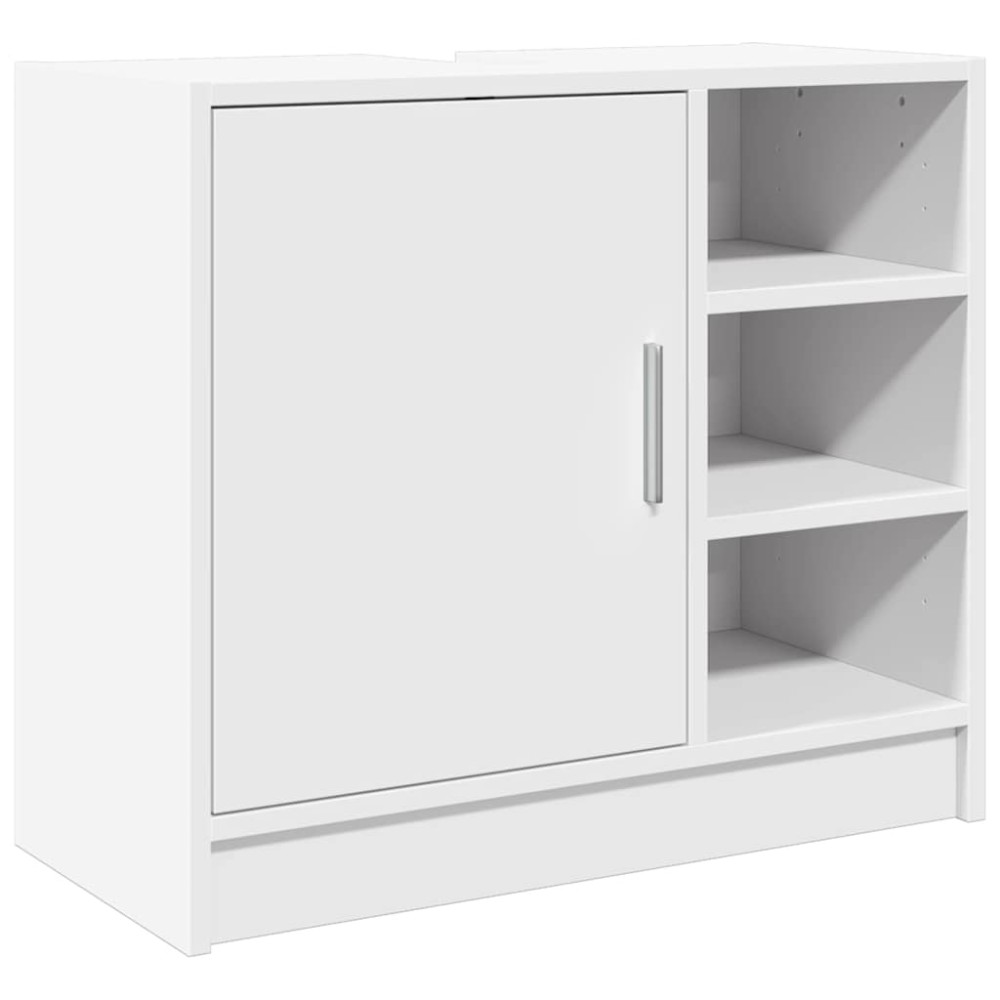 vidaXL Ντουλάπι Νιπτήρα Λευκό 63x29x55 εκ. Επεξ. Ξύλο