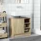 vidaXL Ντουλάπι Νιπτήρα Sonoma Δρυς 63x29x55 εκ. Επεξεργασμένο Ξύλο