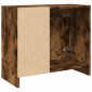 vidaXL Ντουλάπι Νιπτήρα Καπνιστή Δρυς 63x29x55 εκ. Επεξεργασμένο Ξύλο