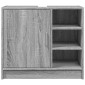 vidaXL Ντουλάπι Νιπτήρα Grey Sonoma 63x29x55 εκ. Επεξεργασμένο Ξύλο