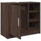 vidaXL Ντουλάπι Νιπτήρα Καφέ δρυς 63x29x55 εκ. Επεξεργασμένο Ξύλο