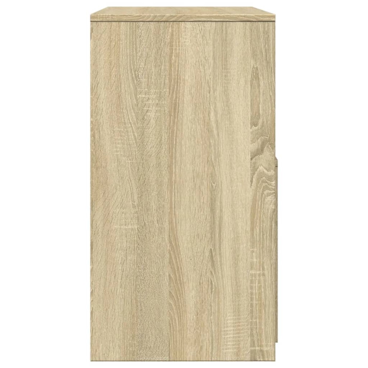 vidaXL Μπουντουάρ με Καθρέφτη Sonoma Δρυς 60x40x113,5 εκ.