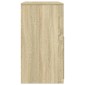 vidaXL Μπουντουάρ με Καθρέφτη Sonoma Δρυς 60x40x113,5 εκ.