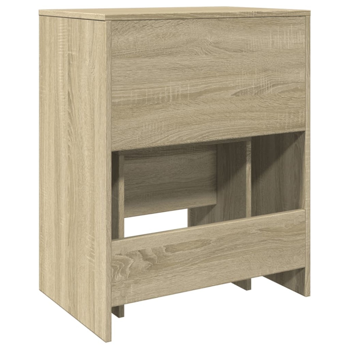 vidaXL Μπουντουάρ με Καθρέφτη Sonoma Δρυς 60x40x113,5 εκ.