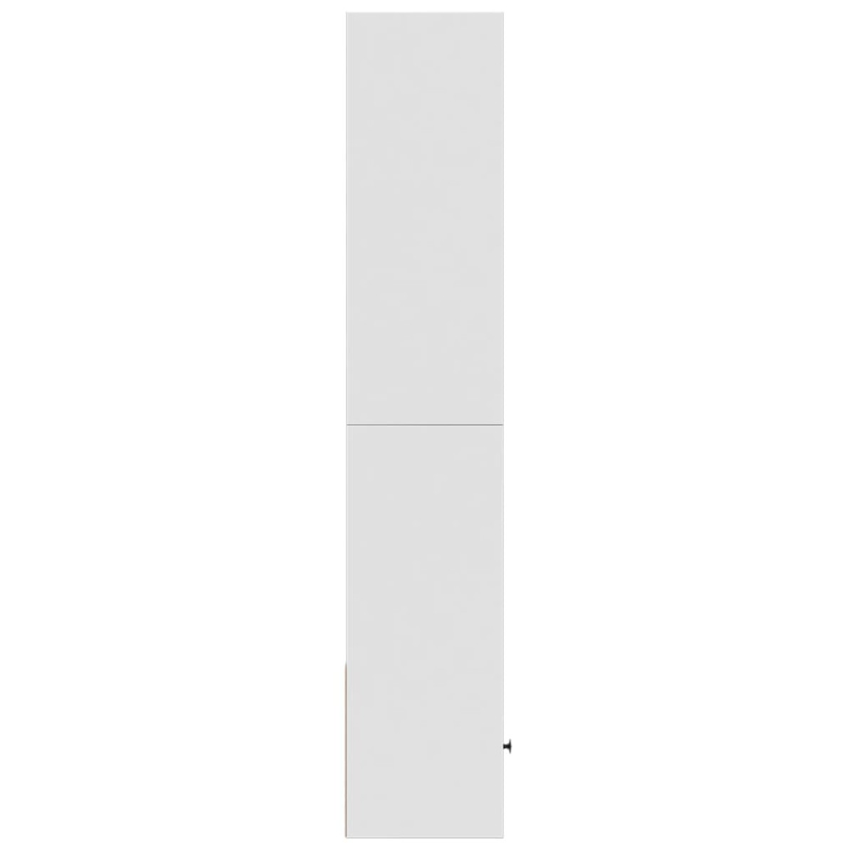 vidaXL Βιβλιοθήκη Λευκή 40x36x189 εκ. από Επεξεργασμένο Ξύλο
