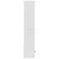 vidaXL Βιβλιοθήκη Λευκή 40x36x189 εκ. από Επεξεργασμένο Ξύλο