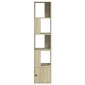 vidaXL Βιβλιοθήκη Sonoma Δρυς 40x36x189 εκ. από Επεξεργασμένο Ξύλο