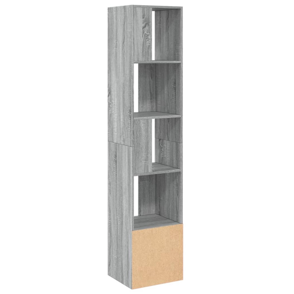 vidaXL Βιβλιοθήκη Γκρι Sonoma 40x36x189 εκ. από Επεξεργ. Ξύλο