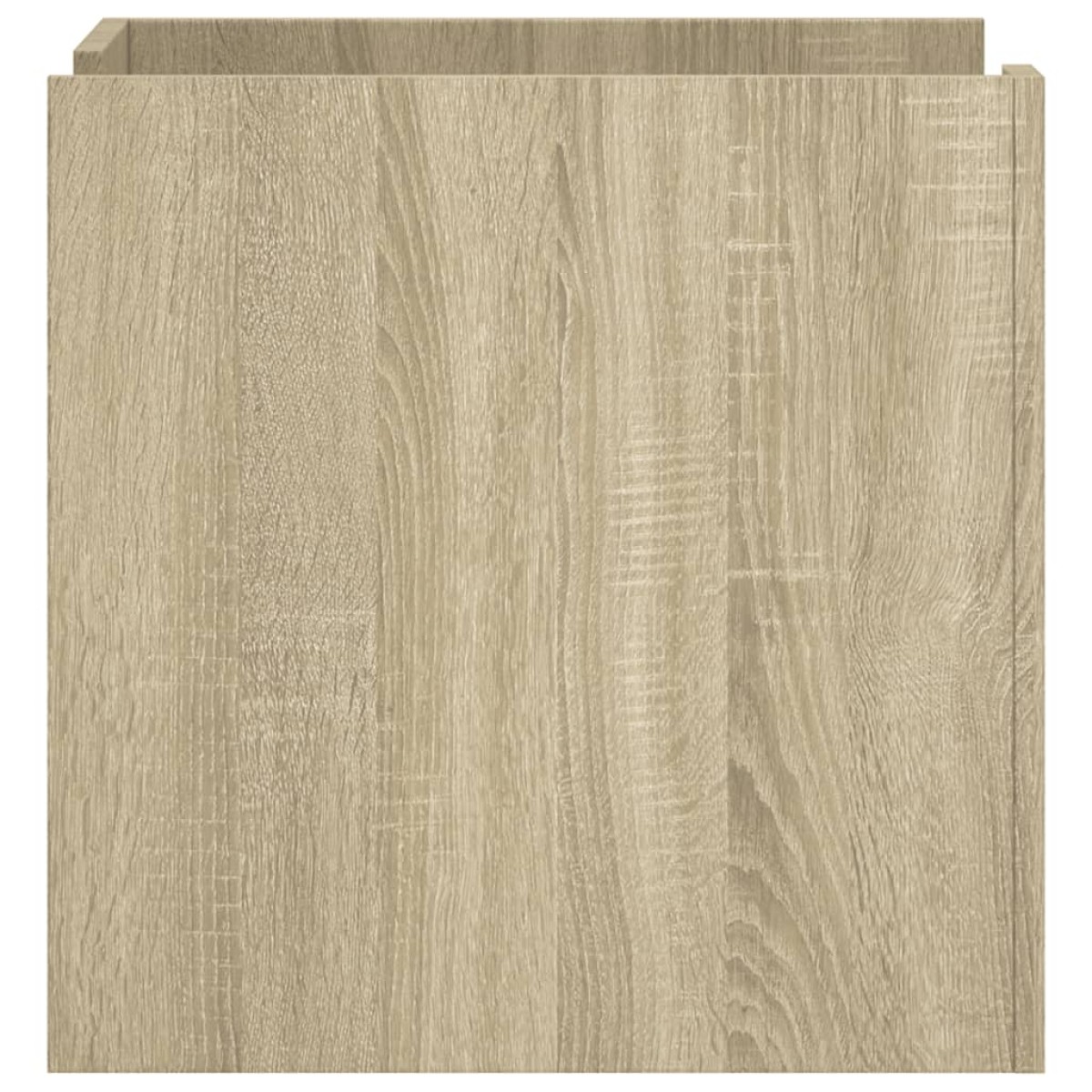 vidaXL Κομοδίνο Sonoma Δρυς 45x50x50 εκ. από Επεξεργασμένο Ξύλο