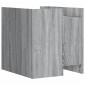 vidaXL Κομοδίνο Sonoma Γκρι 45x50x50 εκ. από Επεξεργασμένο Ξύλο