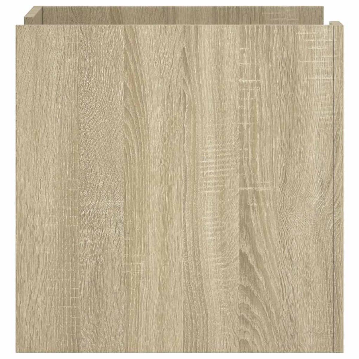 vidaXL Κομοδίνο Sonoma Δρυς 45x50x50 εκ. από Επεξεργασμένο Ξύλο