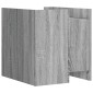 vidaXL Κομοδίνο Sonoma Γκρι 45x50x50 εκ. από Επεξεργασμένο Ξύλο