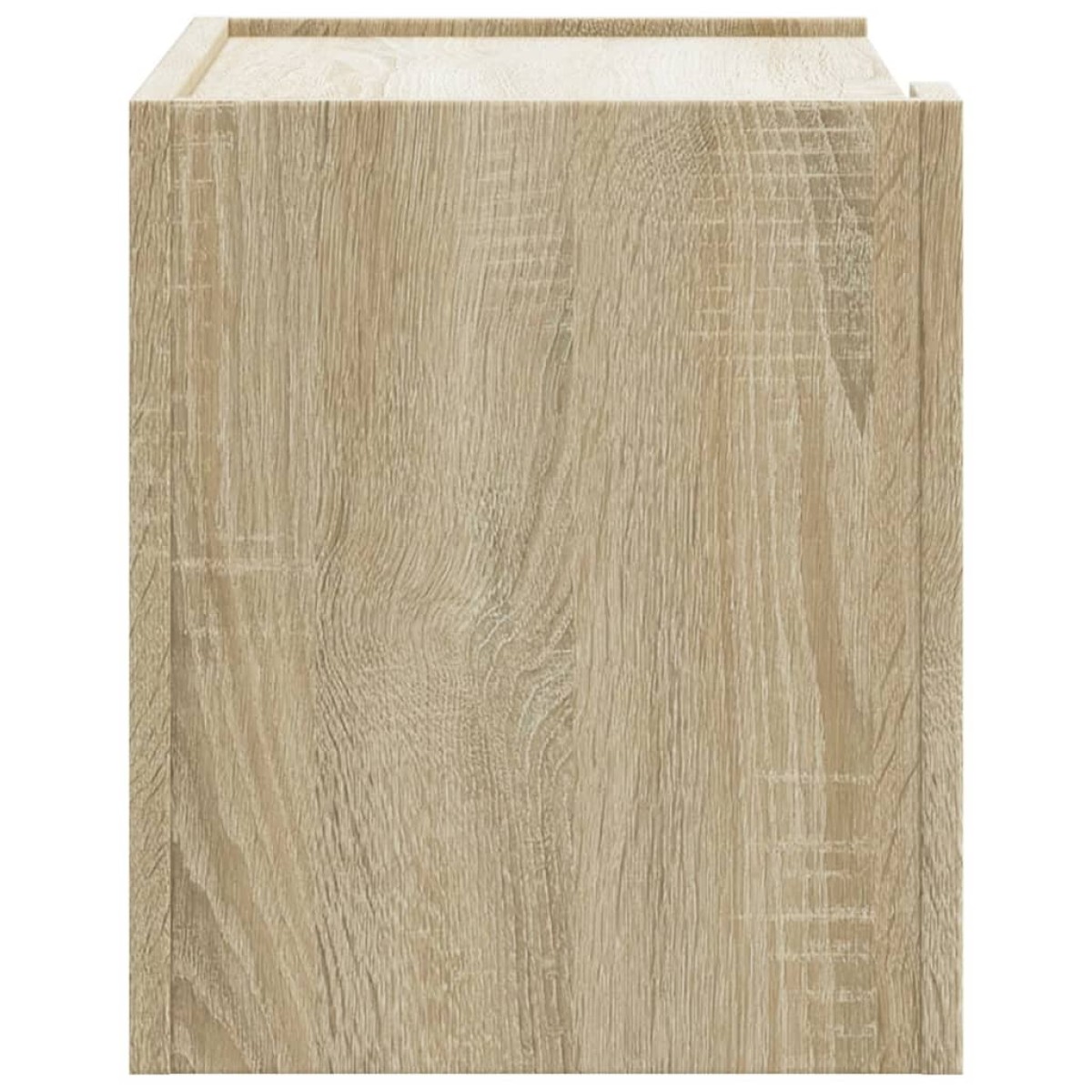 vidaXL Κομοδίνα Επιτοίχιο Sonoma Δρυς 45x30x35 εκ.