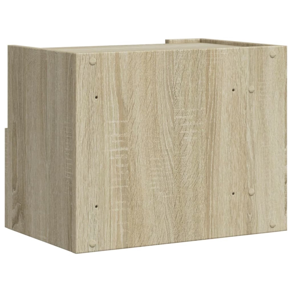 vidaXL Κομοδίνα Επιτοίχια 2 τεμ. Sonoma Δρυς 45x30x35 εκ.