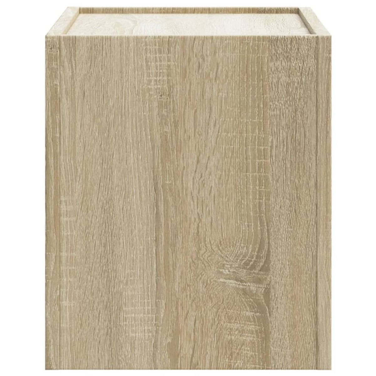 vidaXL Κομοδίνα Επιτοίχιο Sonoma Δρυς 45x30x35 εκ.