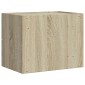 vidaXL Κομοδίνα Επιτοίχιο Sonoma Δρυς 45x30x35 εκ.
