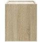 vidaXL Κομοδίνα Επιτοίχια 2 τεμ. Sonoma Δρυς 45x30x35 εκ.