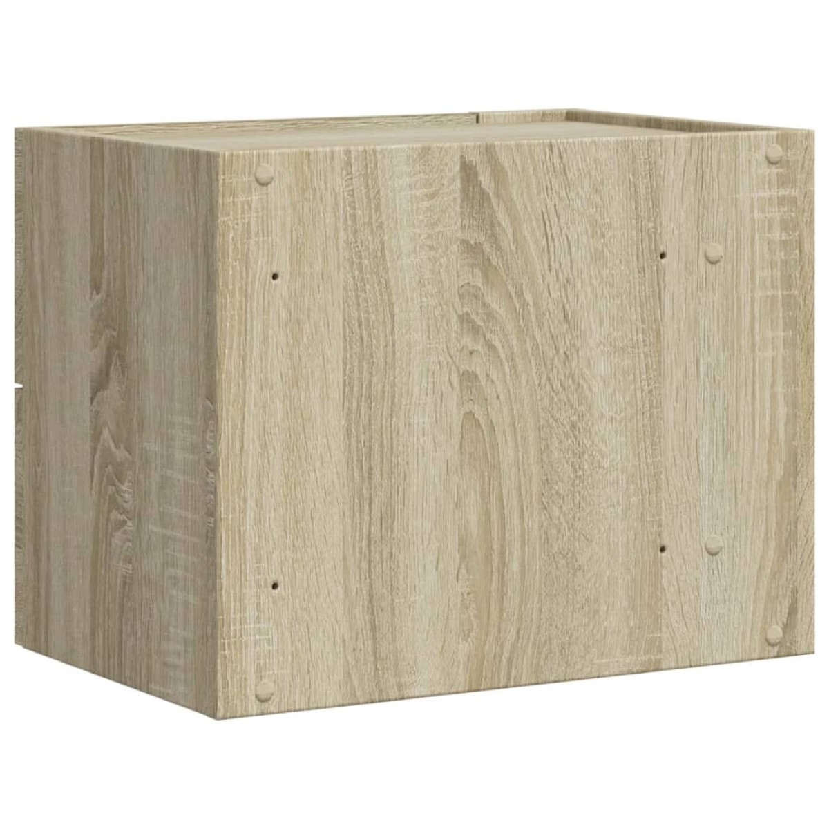 vidaXL Κομοδίνα Επιτοίχια 2 τεμ. Sonoma Δρυς 45x30x35 εκ.