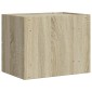 vidaXL Κομοδίνα Επιτοίχια 2 τεμ. Sonoma Δρυς 45x30x35 εκ.