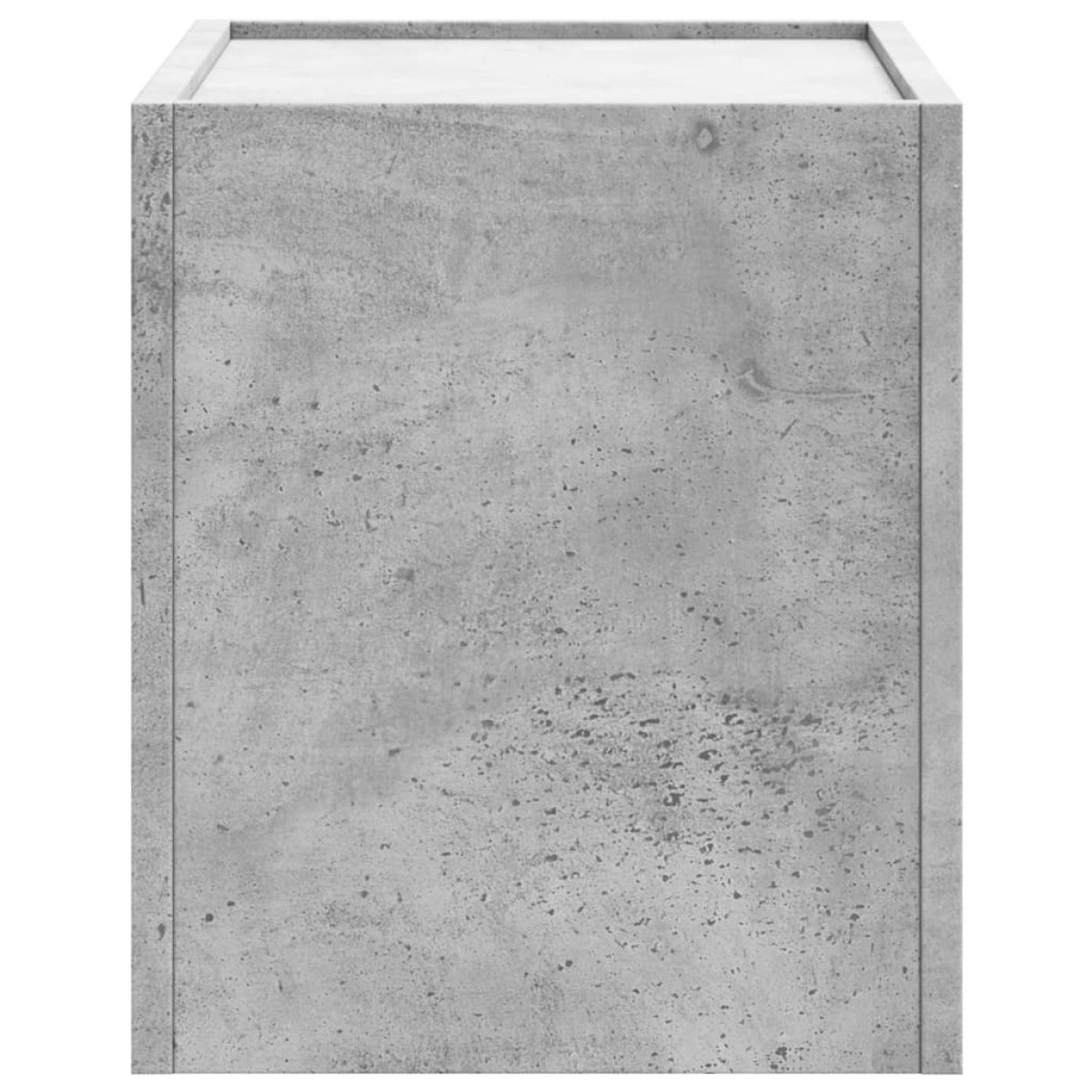 vidaXL Κομοδίνο Επιτοίχιο Γκρι Σκυροδέματος 45x30x35 εκ.