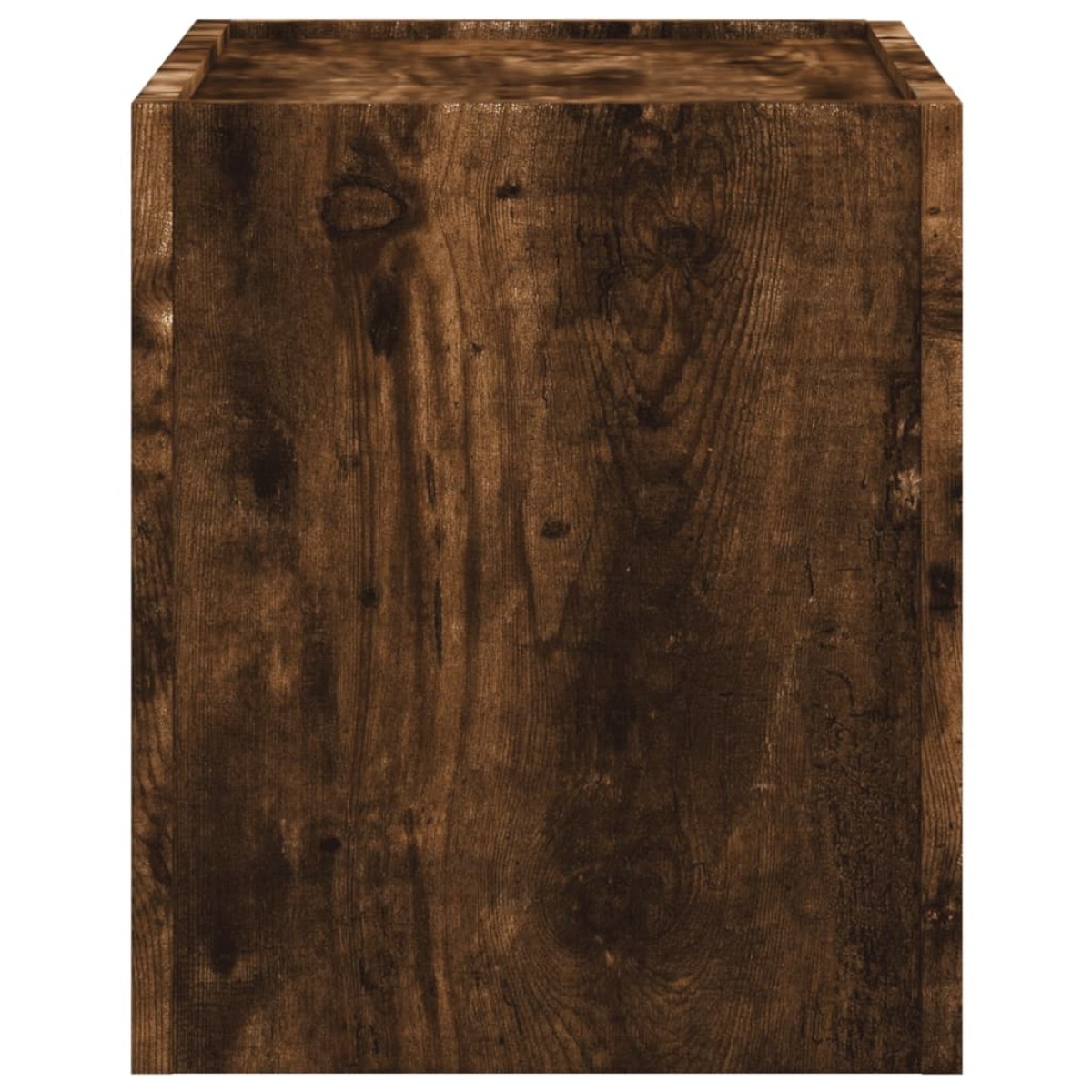 vidaXL Κομοδίνο Επιτοίχιο Καπνιστή Δρυς 45x30x35 εκ.