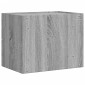 vidaXL Κομοδίνα Επιτοίχια Γκρι Sonoma 45x30x35 εκ.