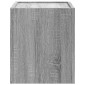 vidaXL Κομοδίνα Επιτοίχια 2 τεμ. Γκρι Sonoma 45x30x35 εκ.