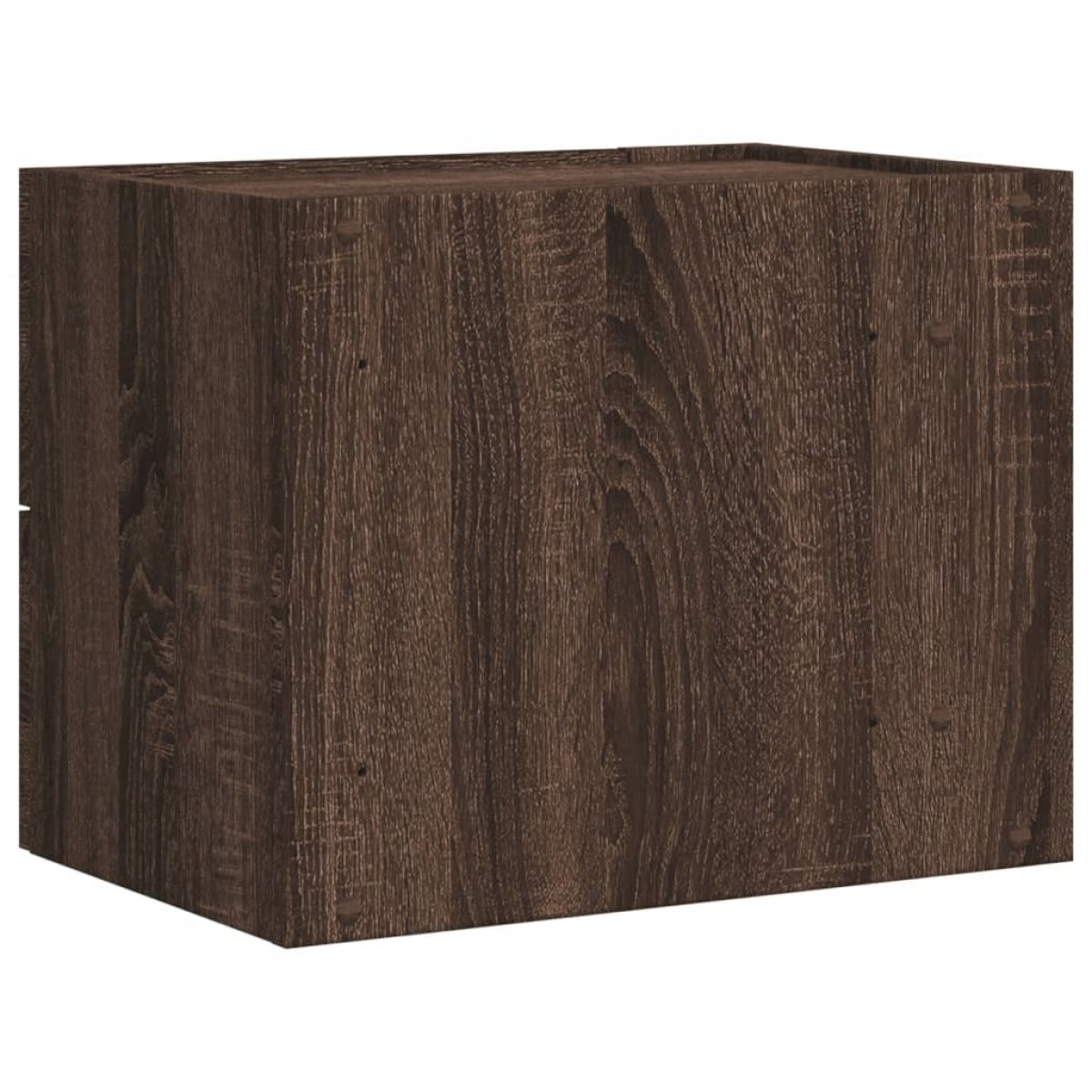 vidaXL Κομοδίνο Επιτοίχιο Καφέ Δρυς 45x30x35 εκ.