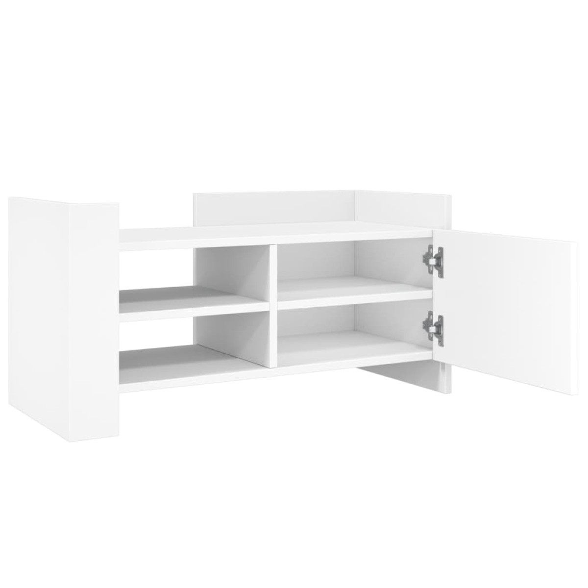vidaXL Έπιπλο Τηλεόρασης Λευκό 80x35x40 εκ. Επεξεργασμένο Ξύλο