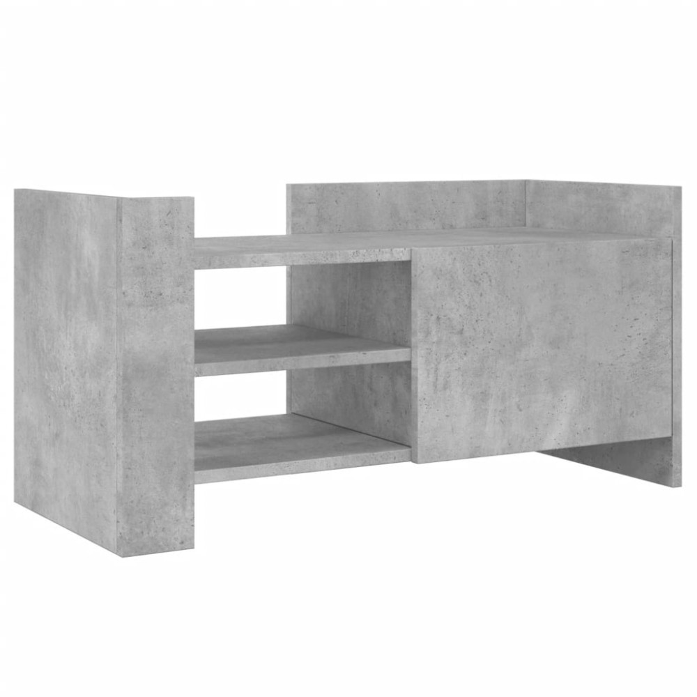 vidaXL Έπιπλο Τηλεόρασης Γκρι Σκυρ. 80x35x40 εκ. Επεξ. Ξύλο