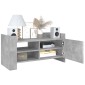 vidaXL Έπιπλο Τηλεόρασης Γκρι Σκυρ. 80x35x40 εκ. Επεξ. Ξύλο