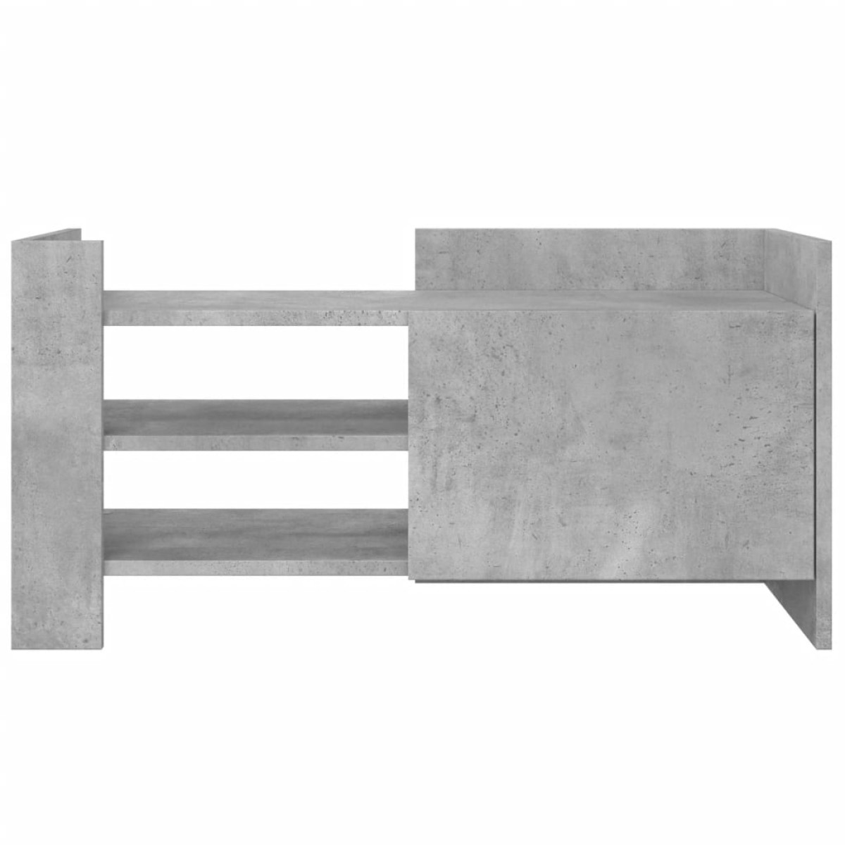 vidaXL Έπιπλο Τηλεόρασης Γκρι Σκυρ. 80x35x40 εκ. Επεξ. Ξύλο