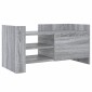vidaXL Έπιπλο Τηλεόρασης Γκρι Sonoma 80x35x40 εκ. από Επεξεργ. Ξύλο