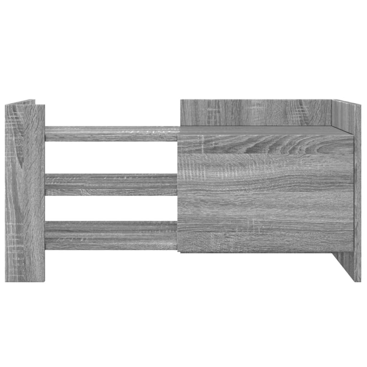 vidaXL Έπιπλο Τηλεόρασης Γκρι Sonoma 80x35x40 εκ. από Επεξεργ. Ξύλο