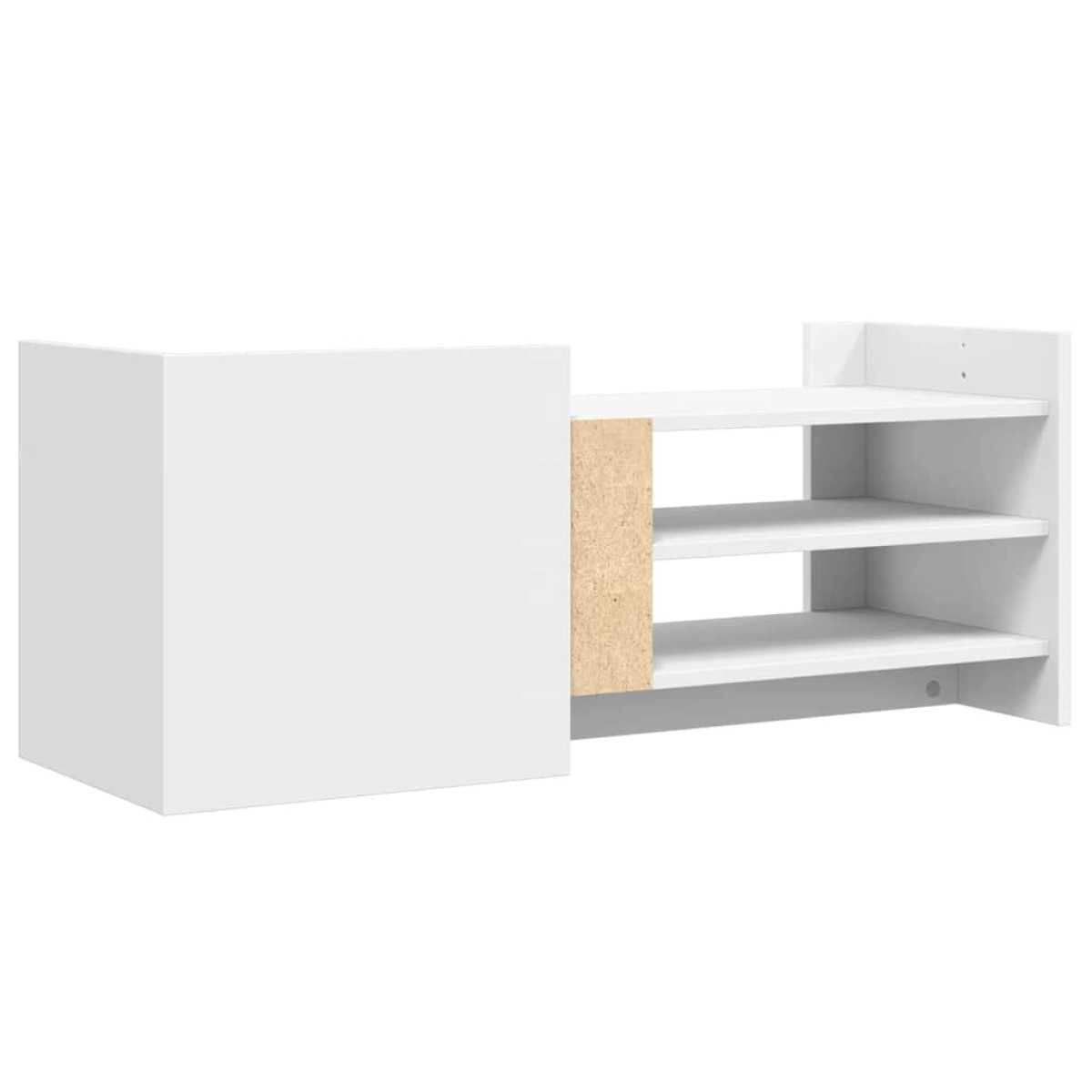 vidaXL Έπιπλο Τηλεόρασης Λευκό 100 x 35 x 40 εκ. Επεξ. Ξύλο