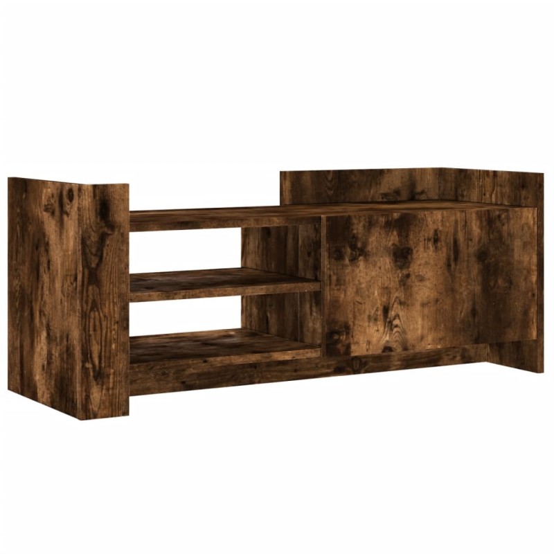 vidaXL Έπιπλο Τηλεόρασης Καπνιστή Δρυς 100x35x40 εκ. Επεξ. Ξύλο