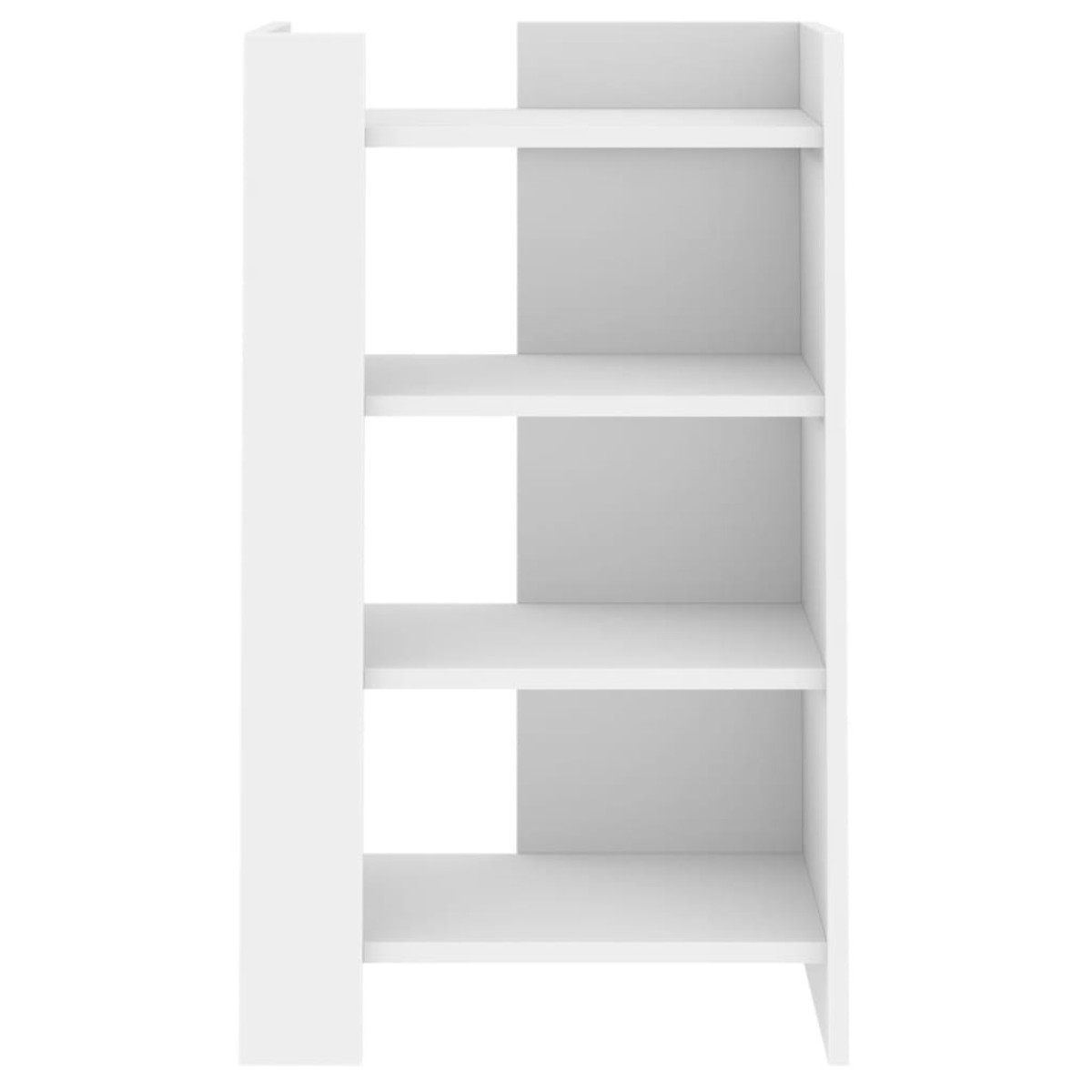 vidaXL Συρταριέρα Λευκή 45x35x75 εκ. από Επεξεργασμένο Ξύλο
