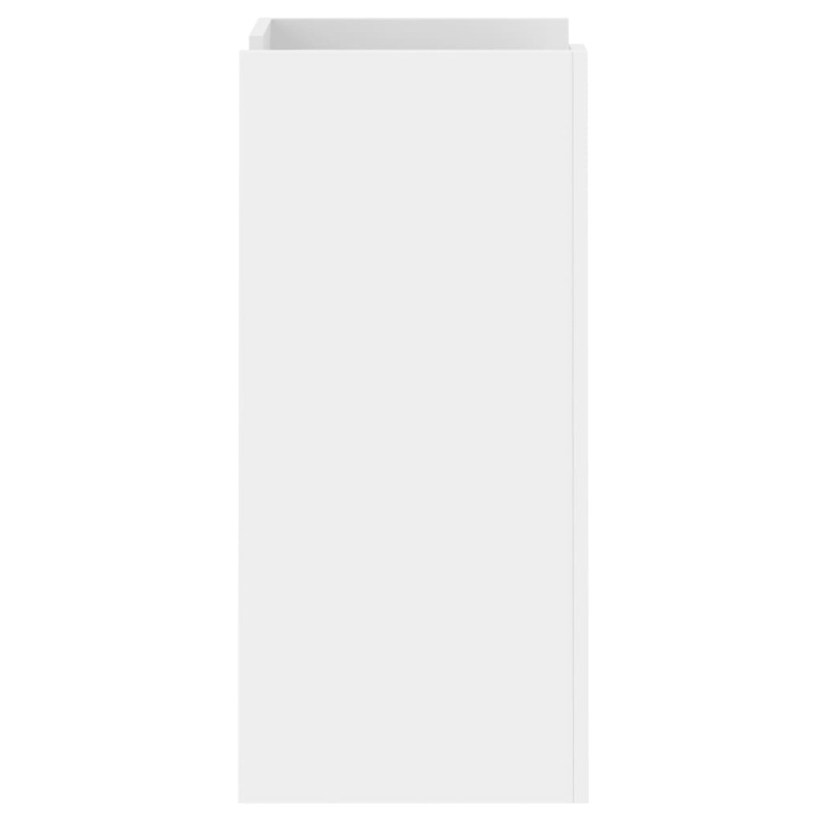 vidaXL Συρταριέρα Λευκή 45x35x75 εκ. από Επεξεργασμένο Ξύλο
